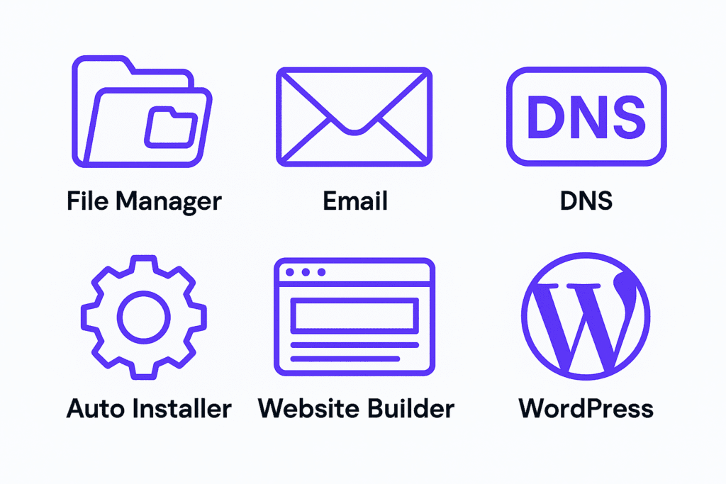 hostinger's in-built tools
