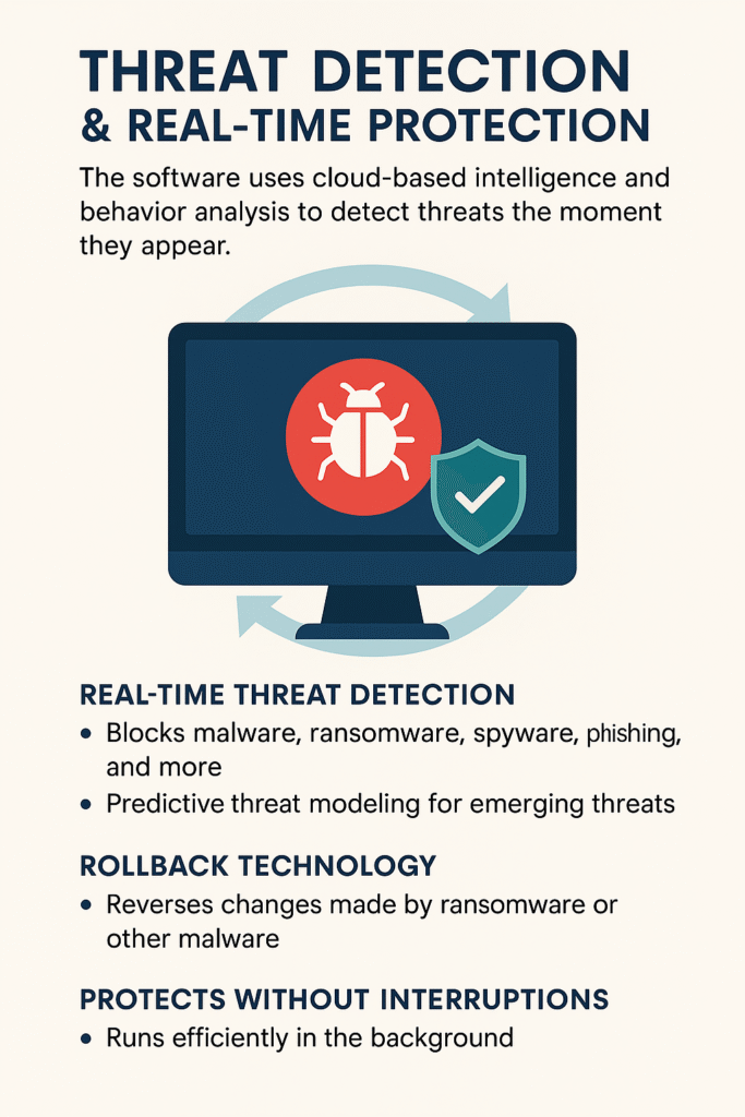 WEBROOT Master threat detection