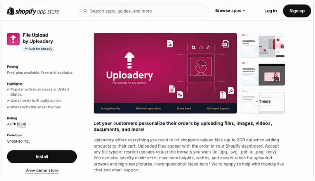 shopify review: shopify app store