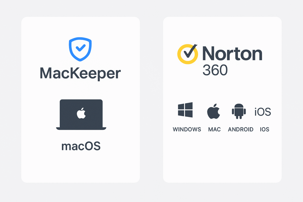 MacKeeper vs Norton 360: Compatibility Capabilities