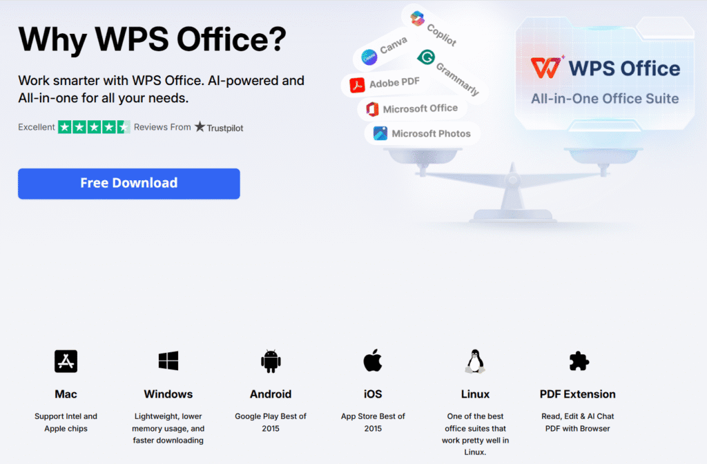 WPS Office vs Microsoft Office: WPS Office Compatibility