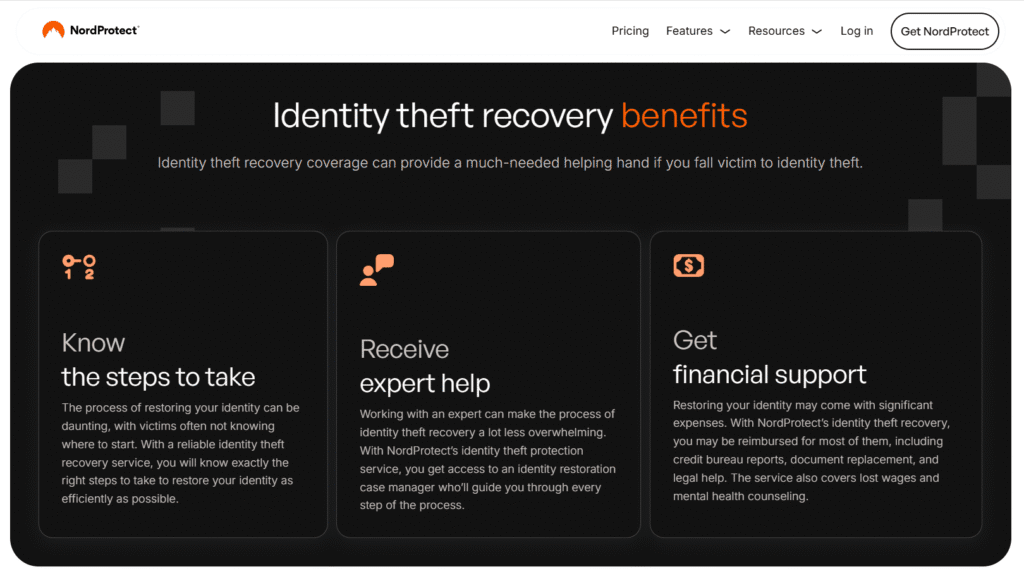 NordProtect Review: NordProtect Theft Recovery Benefits