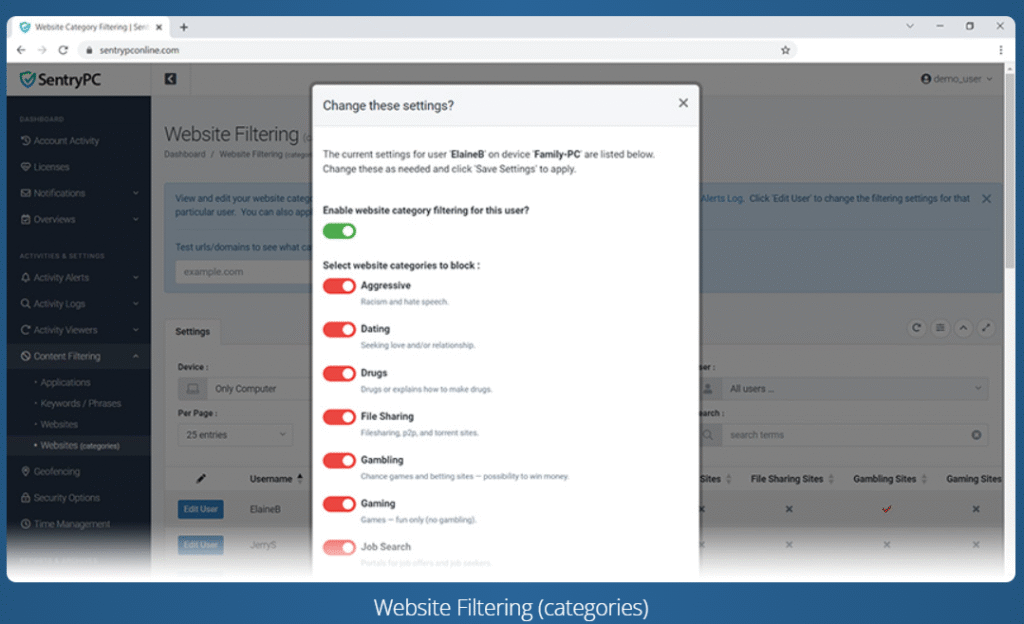 sentrypc review: sentrypc features