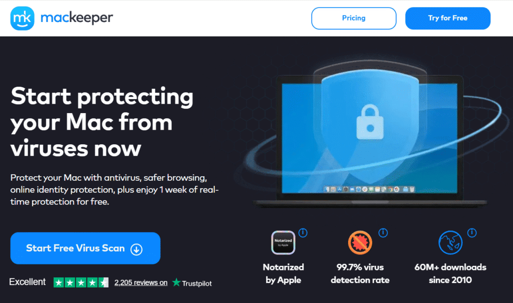 MacKeeper vs CleanMyMac X: MacKeeper Antivirus Protection