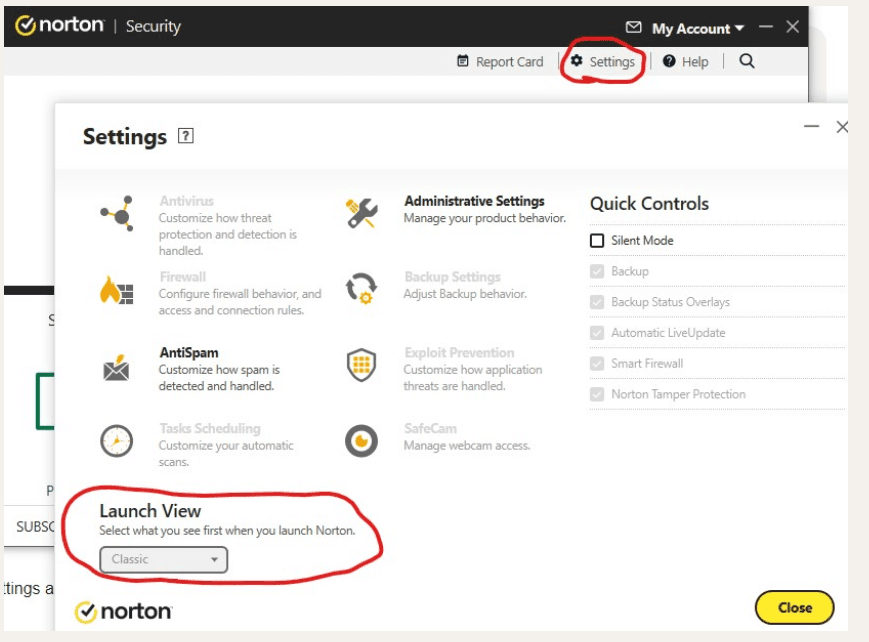 Norton 360 Review: Norton 360 User Interface