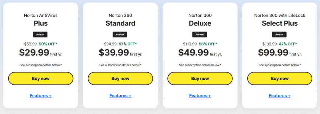 Norton 360 Review: Norton 360 Pricing Plans