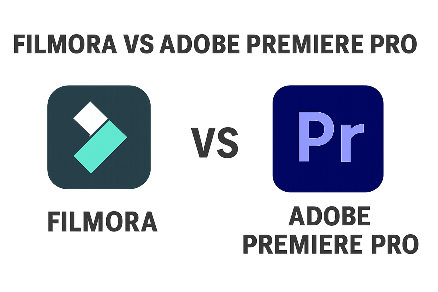 You are currently viewing Filmora vs Adobe Premiere Pro (2025): Which Video Editor Is Best For You?