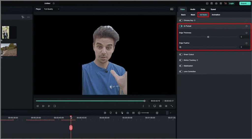 Filmora vs Adobe Premiere Pro: Filmora AI Editing