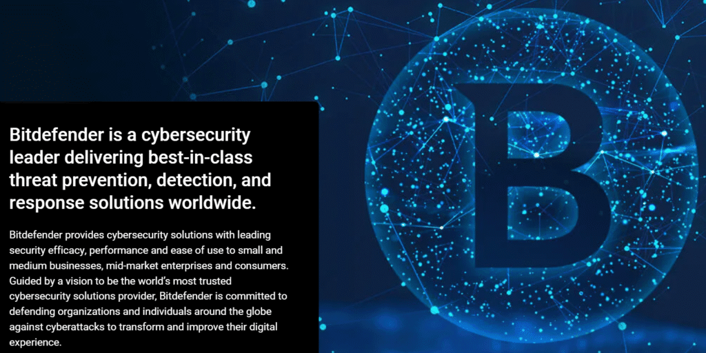 Bitdefender review: Bitdefender Cybersecurity Solutions