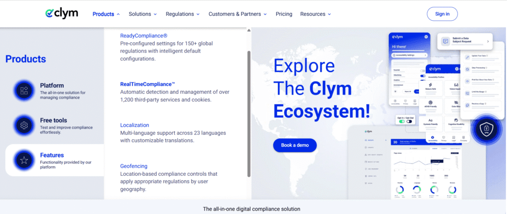 Clym: Clym Features