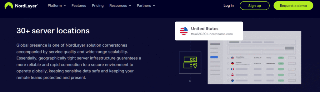 Nordlayer global servers