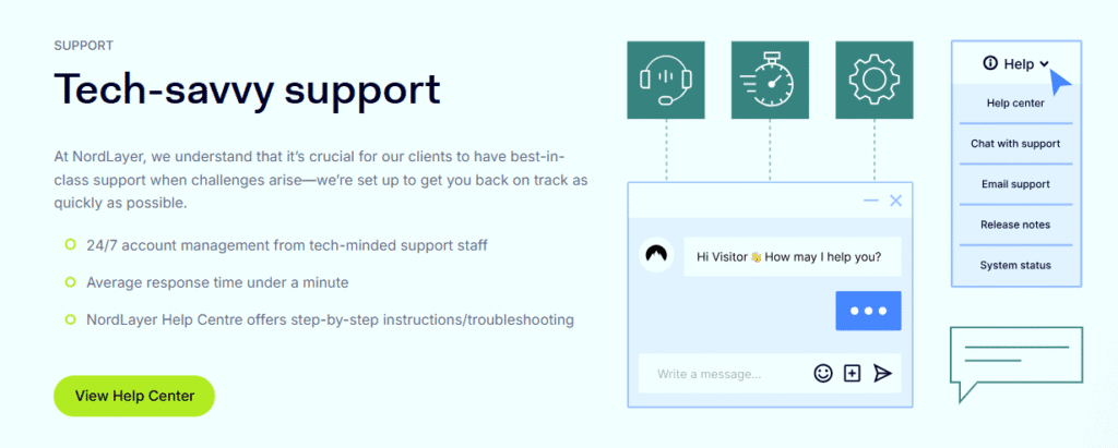 Nordlayer customer support