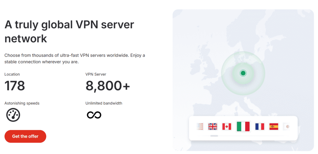 nordvpn vs expressvpn: nordvpn global server network