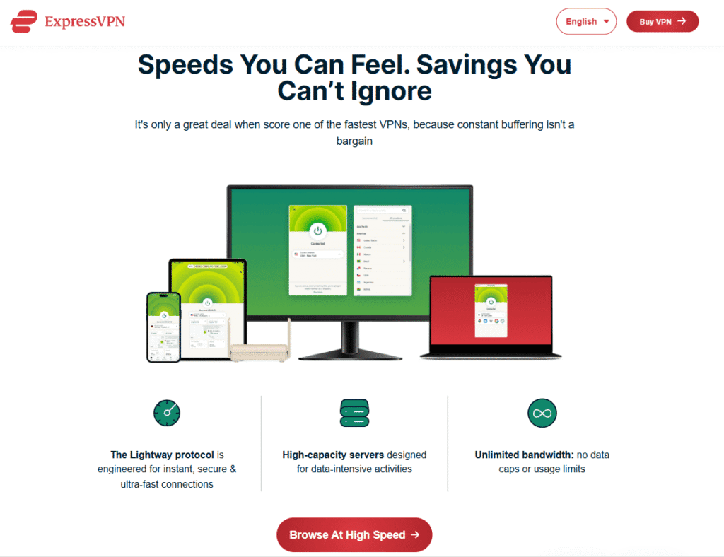 nordvpn vs expressvpn: expressvpn speed