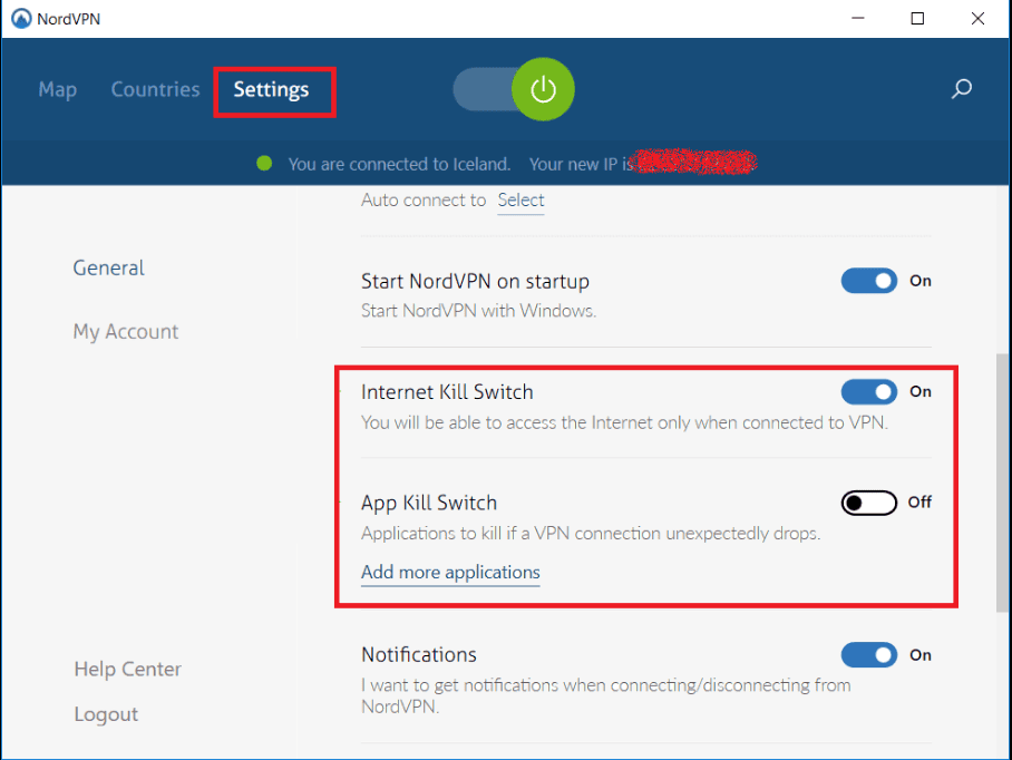 Nordvpn not connecting: Nordvpn kill switch
