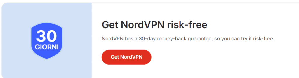 NordVPN is risk free
