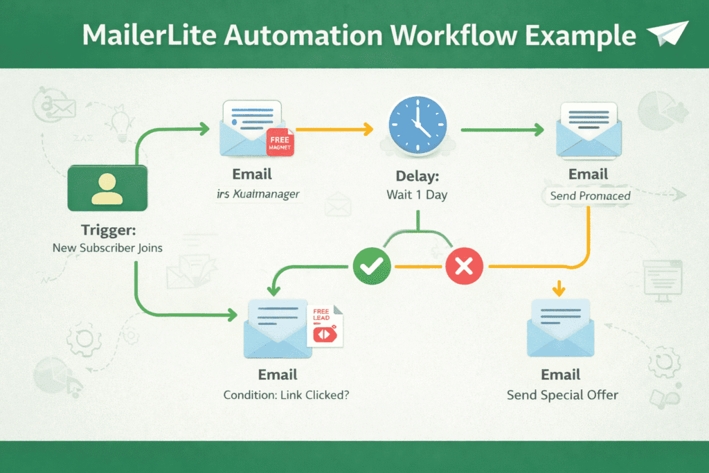 mailerlite automation workflow