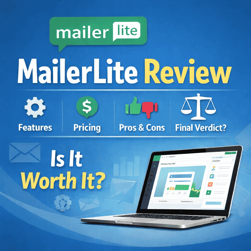 You are currently viewing MailerLite Review (2026): Honest Features, Pricing, Pros & Cons — Is It Worth It?