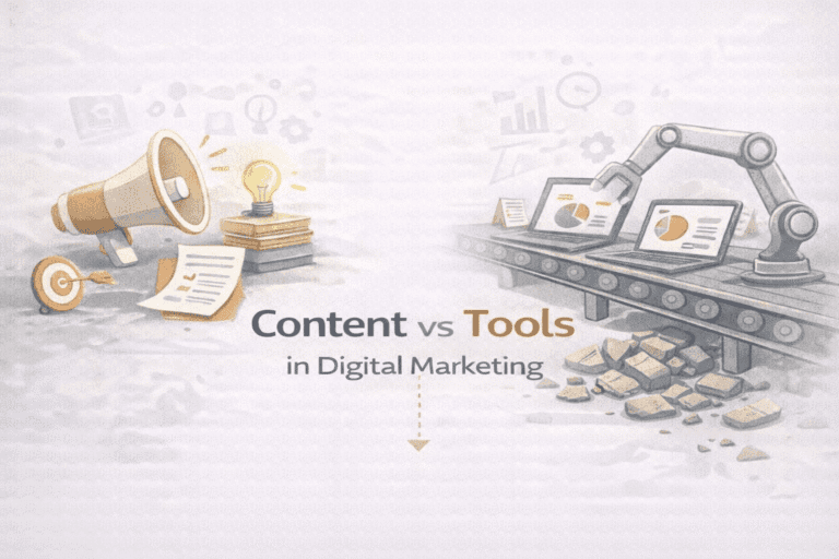 content vs tools in digital marketing