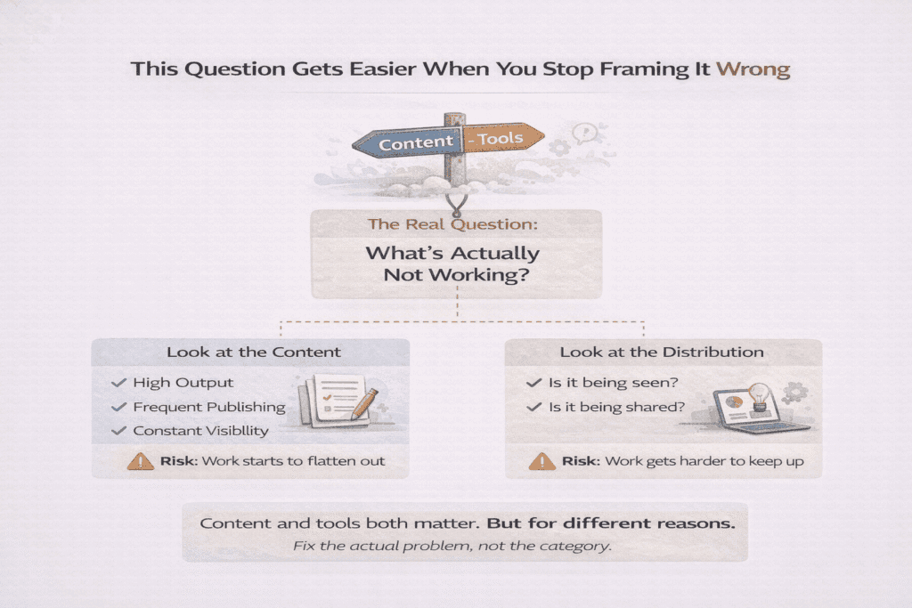 content vs tools in digital marketing