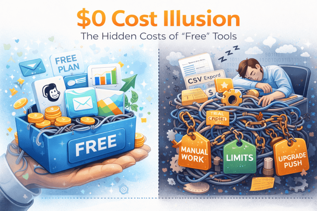 free vs paid marketing tools