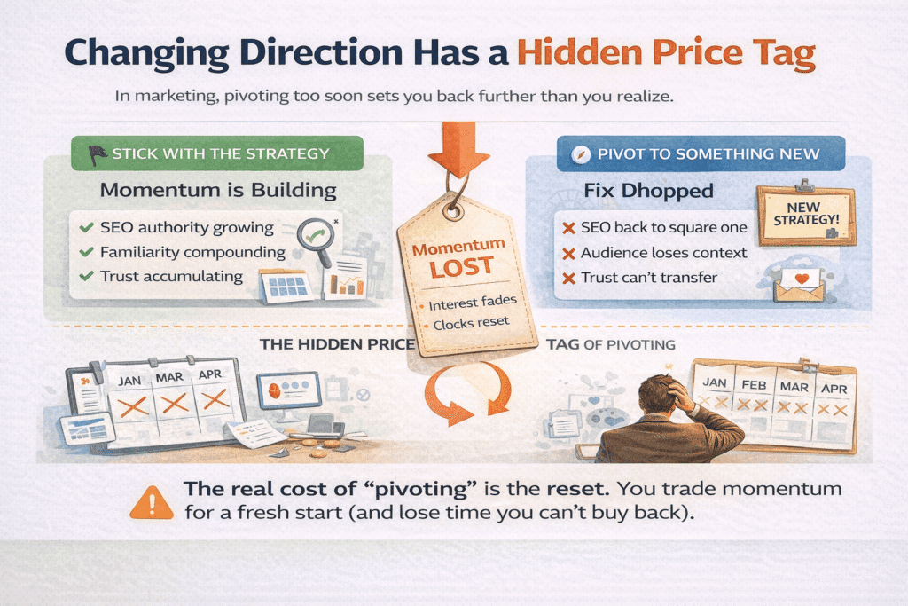 digital marketing mistakes that waste time