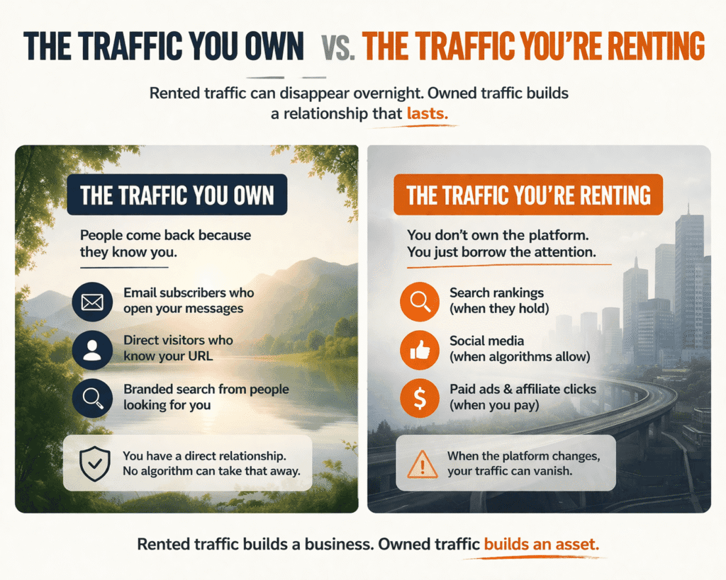 What Actually Drives Website Traffic