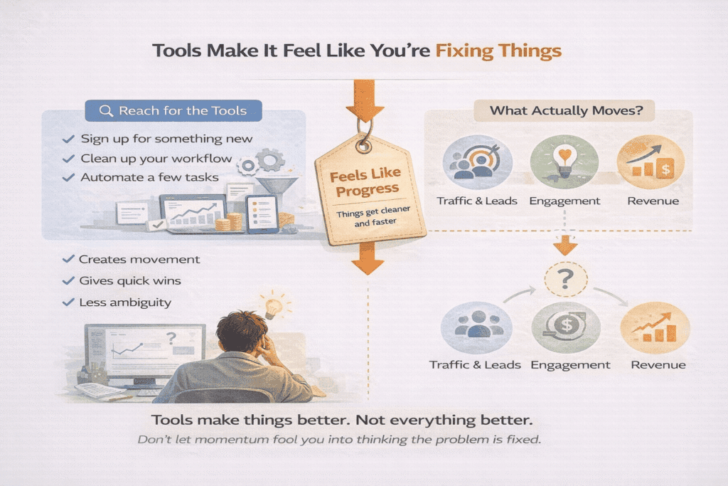 content vs tools in digital marketing