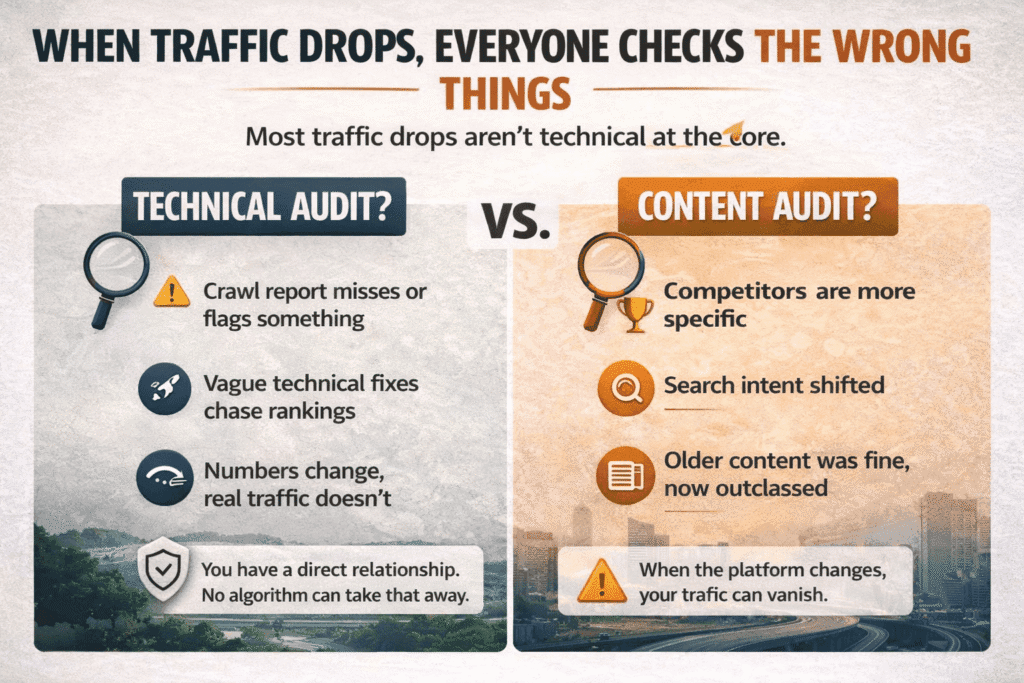 What Actually Drives Website Traffic