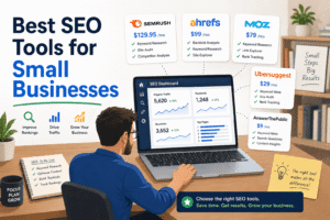 Read more about the article Best SEO Tools for Small Businesses in 2026 (Actually Worth Paying For)