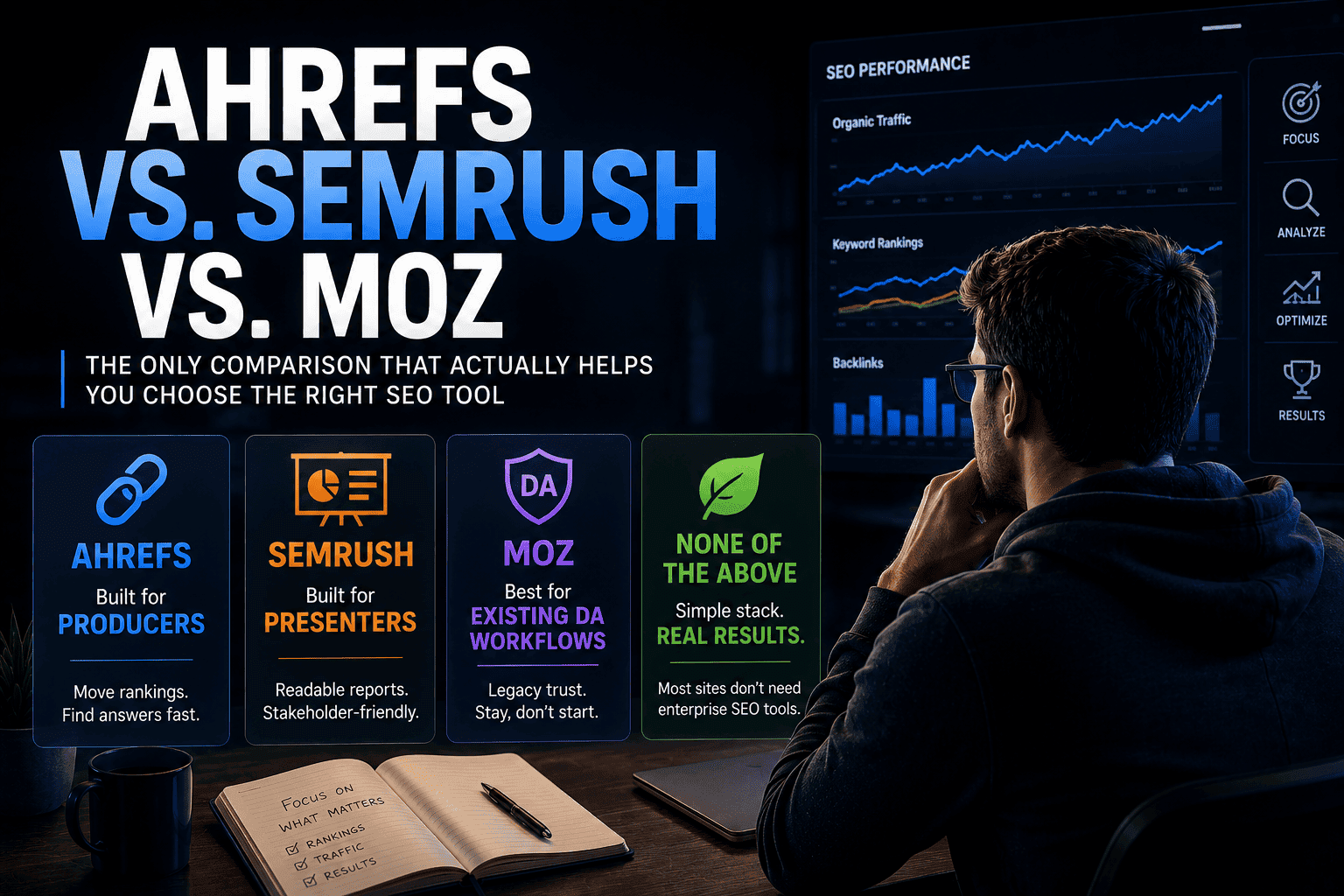 You are currently viewing Ahrefs vs Semrush vs Moz (2026): The Complete & Honest SEO Tool Comparison